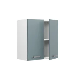 Vicco Elément haut de cuisine Bleu-gris 60cm