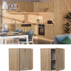 Vicco Elément haut de cuisine Chêne Artisan 57cm