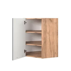 Vicco Elément haut de cuisine Blanc campagne 57cm