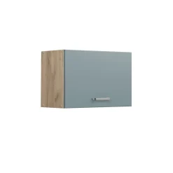 Vicco Elément haut de cuisine Bleu-gris 60cm Plat