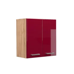 Vicco Elément haut de cuisine Rouge brillant 60cm