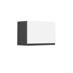 Vicco Elément haut de cuisine Blanc 60cm J-Shape, plat