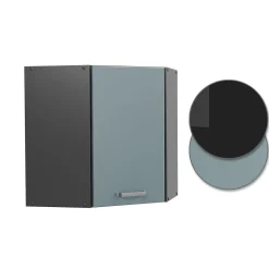 Vicco Elément haut de cuisine Bleu-gris 57cm