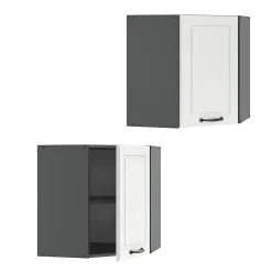 Vicco Elément haut de cuisine Blanc campagne 57cm