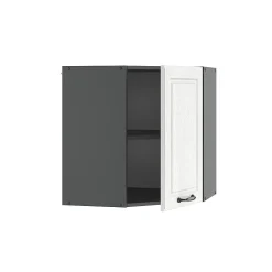 Vicco Elément haut de cuisine Blanc campagne 57cm