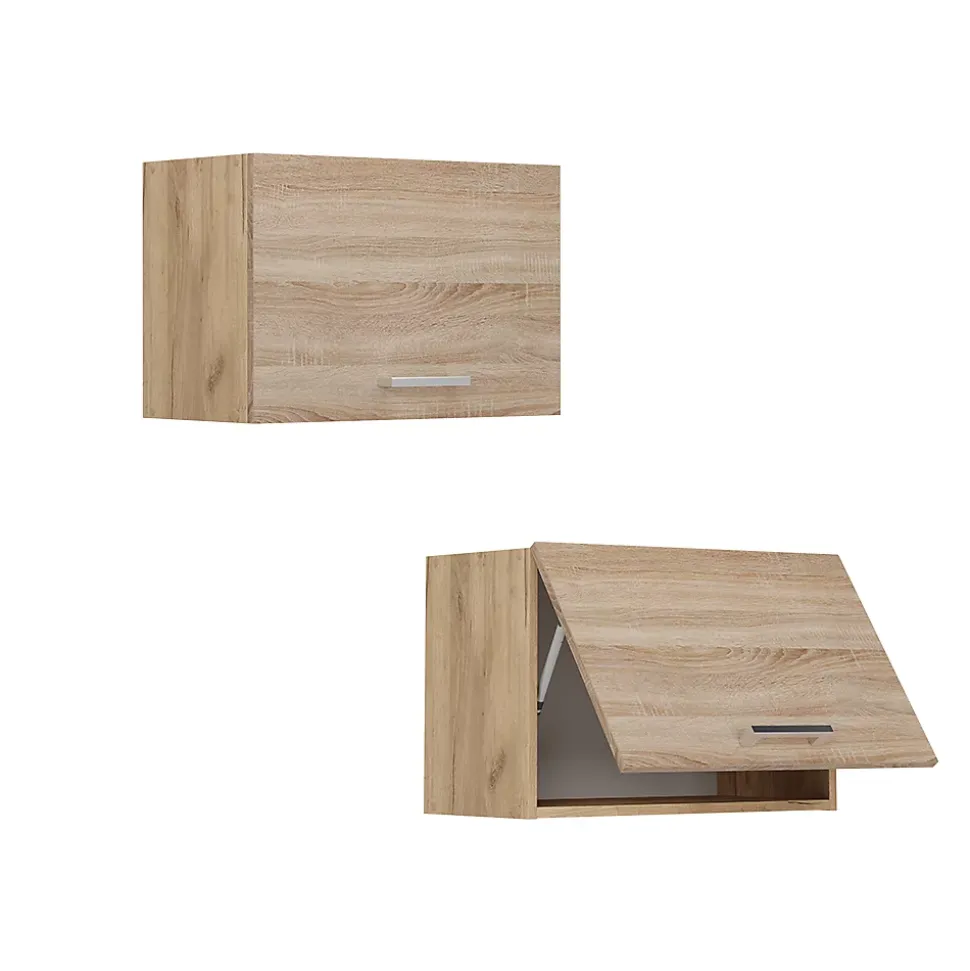 Vicco Elément haut de cuisine Sonoma 60cm Plat