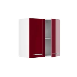 Vicco Elément haut de cuisine Rouge brillant 60cm