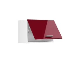 Vicco Elément haut de cuisine Rouge brillant 60cm Plat