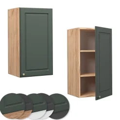 Vicco Elément haut de cuisine Vert Or Campagne 40cm