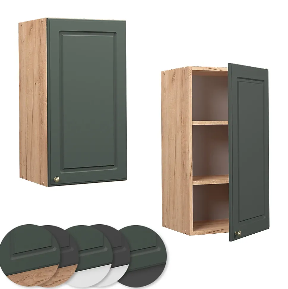 Vicco Elément haut de cuisine Vert Or Campagne 40cm