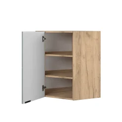 Vicco Elément haut de cuisine Bleu clair-gris 57cm