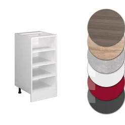 Vicco Etagère de cuisine Blanc 40cm sans PT