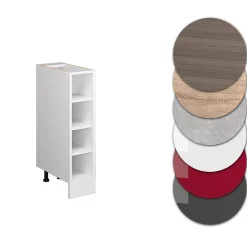 Vicco Etagère de cuisine Blanc 20cm sans PT