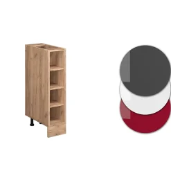 Vicco Etagère de cuisine Chêne de force doré 20cm sans PT