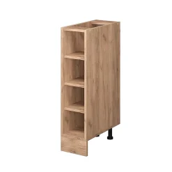 Vicco Etagère de cuisine Chêne de force doré 20cm sans PT