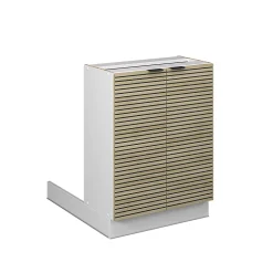 Vicco Ilot de cuisine Panneau en chêne 60cm sans plan de travail