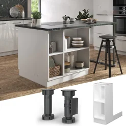 Vicco Îlot de cuisine Blanc 30cm sans PT