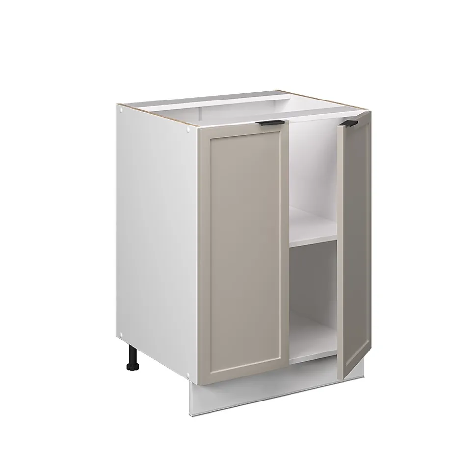 Vicco Meuble bas de cuisine GrisBeige 60cm , PT Anthracite