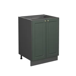 Vicco Meuble bas de cuisine Vert Or Campagne 60cm sans PT