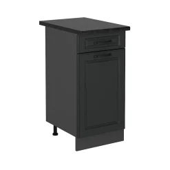 Vicco Meuble cuisine Anthracite campagne 40cm , PT Anthracite