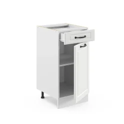 Vicco Meuble cuisine Blanc campagne 40cm sans PT