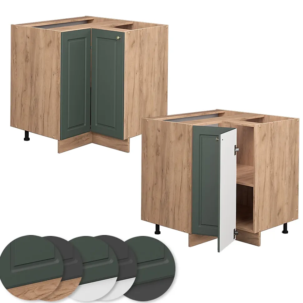 Vicco Meuble dangle Vert Or Campagne 80.5cm sans PT