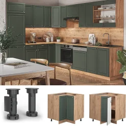 Vicco Meuble dangle Vert Or Campagne 80.5cm sans PT