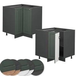 Vicco Meuble dangle Vert Or Campagne 80.5cm sans PT