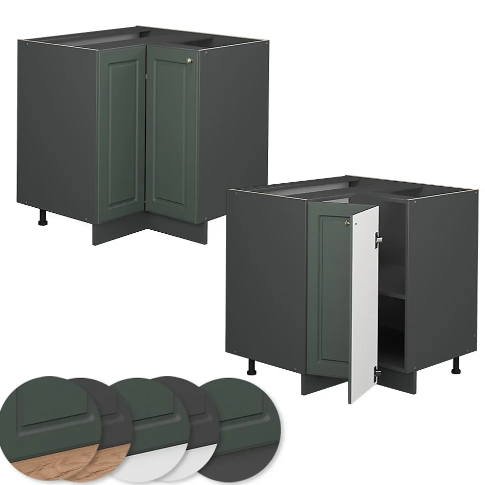 Vicco Meuble dangle Vert Or Campagne 80.5cm sans PT