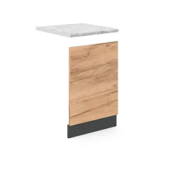 Vicco Meuble de cuisine Chêne de force doré 45cm , PT Marbre