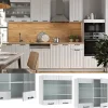 Vicco Meuble de cuisine haut vitré Blanc campagne 80cm