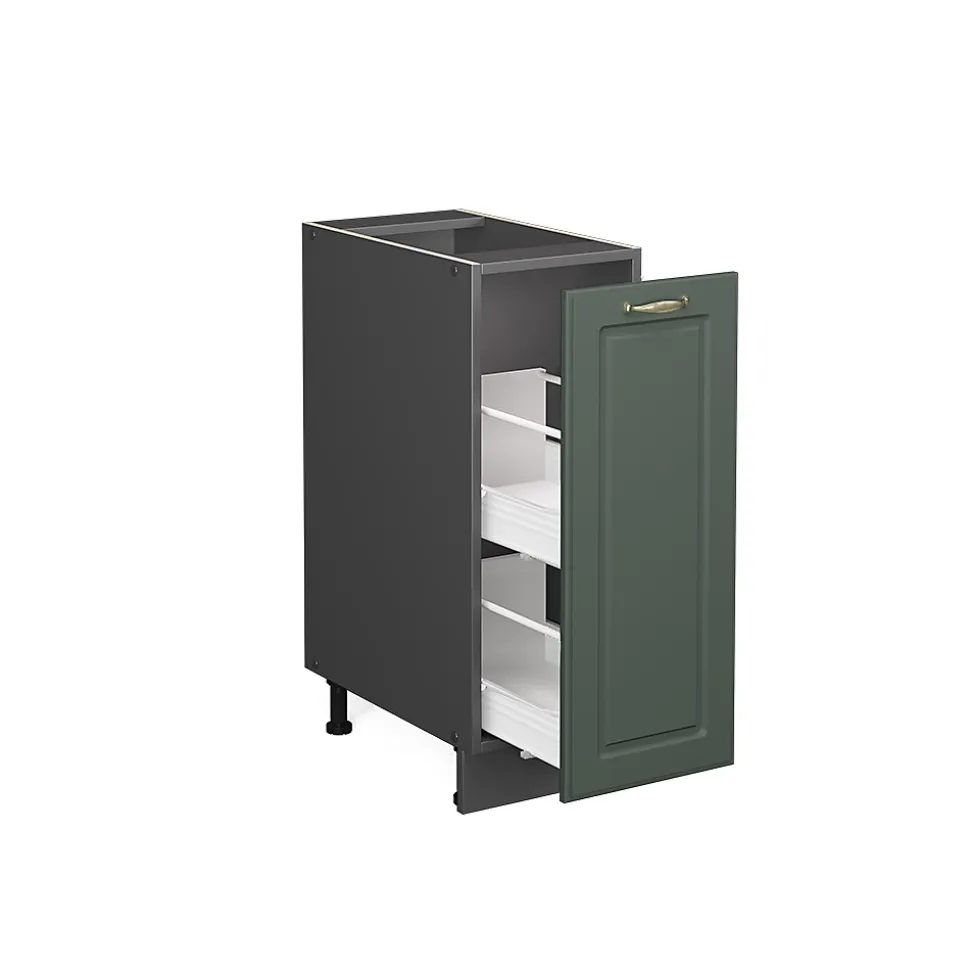 Vicco Meuble de cuisine Vert Or Campagne 30cm sans PT