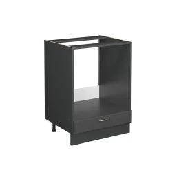 Vicco Meuble pour four Anthrazit-Gold Landhaus 60cm sans PT