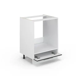 Vicco Meuble pour four Anthracite Haute brillance 60cm , PT Anthracite