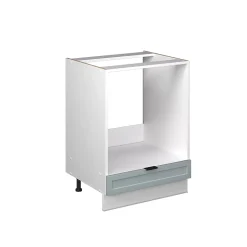 Vicco Meuble pour four Bleu clair-gris 60cm sans PT