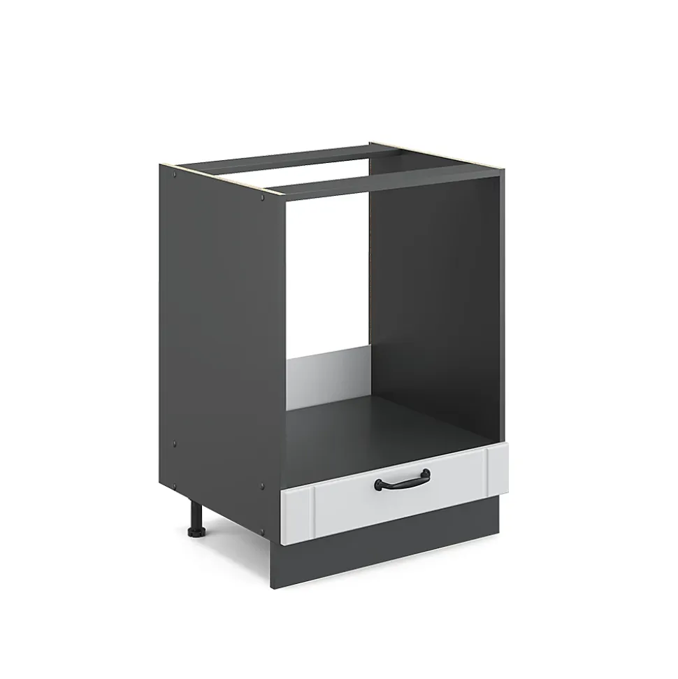 Vicco Meuble pour four Blanc campagne 60cm sans PT