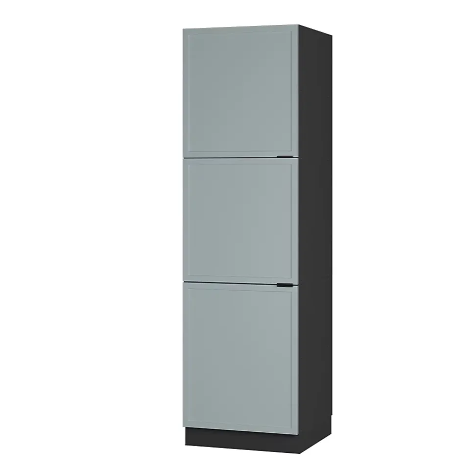 Vicco Meuble pour four Bleu clair-gris 60cm