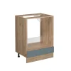 Vicco Meuble pour four Bleu-gris 60cm sans PT