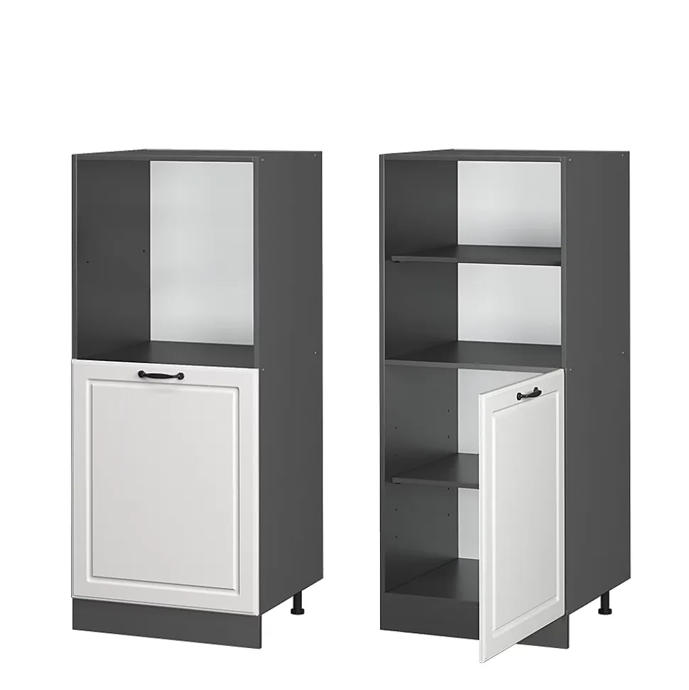 Vicco Meuble pour four Blanc campagne 60cm