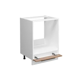 Vicco Meuble pour four Chêne de force doré 60cm sans PT