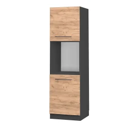 Vicco Meuble pour four Chêne de force doré 60cm ouvert