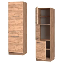 Vicco Meuble pour four Chêne de force doré 60cm