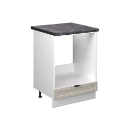 Vicco Meuble pour four GrisBeige 60cm , PT Anthracite