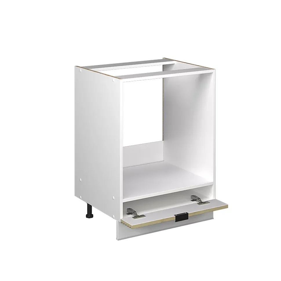 Vicco Meuble pour four Panneau en chêne 60cm , PT Anthracite