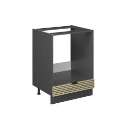 Vicco Meuble pour four Panneau en chêne 60cm sans plan de travail