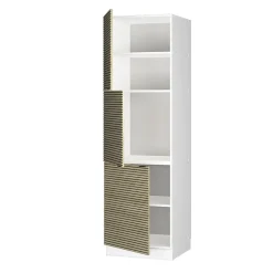 Vicco Meuble pour four Panneau en chêne 60cm