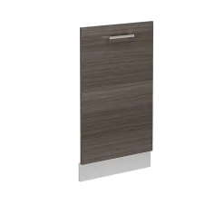 Vicco Panneau de lave-vaisselle Gris noble 45cm sans PT