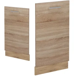 Vicco Panneau de lave-vaisselle Sonoma 45cm , PT Marbre