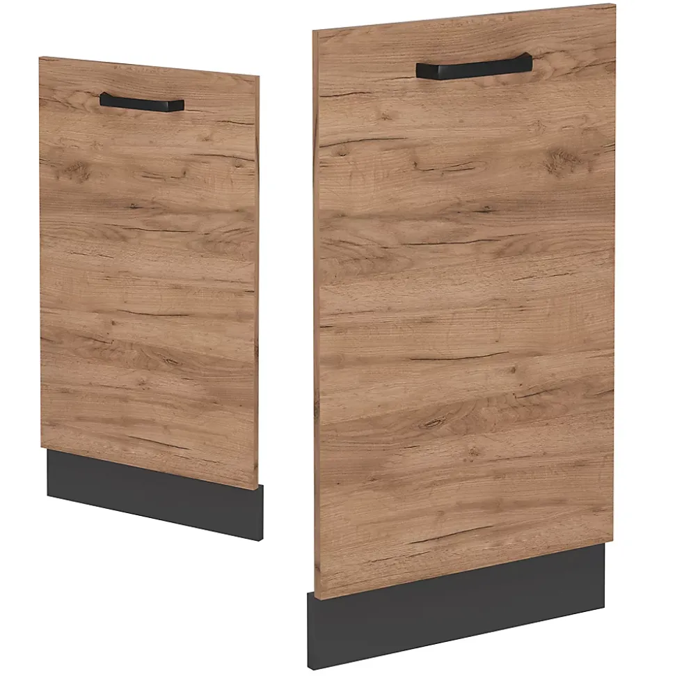 Vicco Panneau de lave-vaisselle Chêne de force doré 45cm sans PT