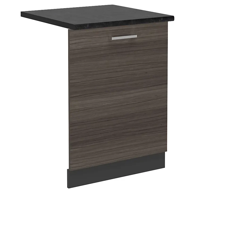 Vicco Panneau de lave-vaisselle Gris noble 60cm , PT Anthracite